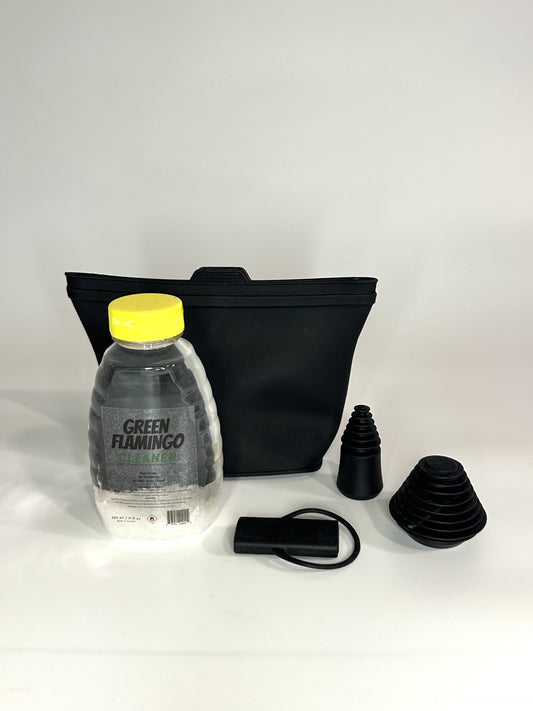 Green Flamingo Cleaning Kit